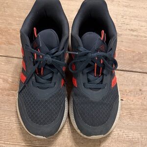 adidas Kids Black and Red Sneakers